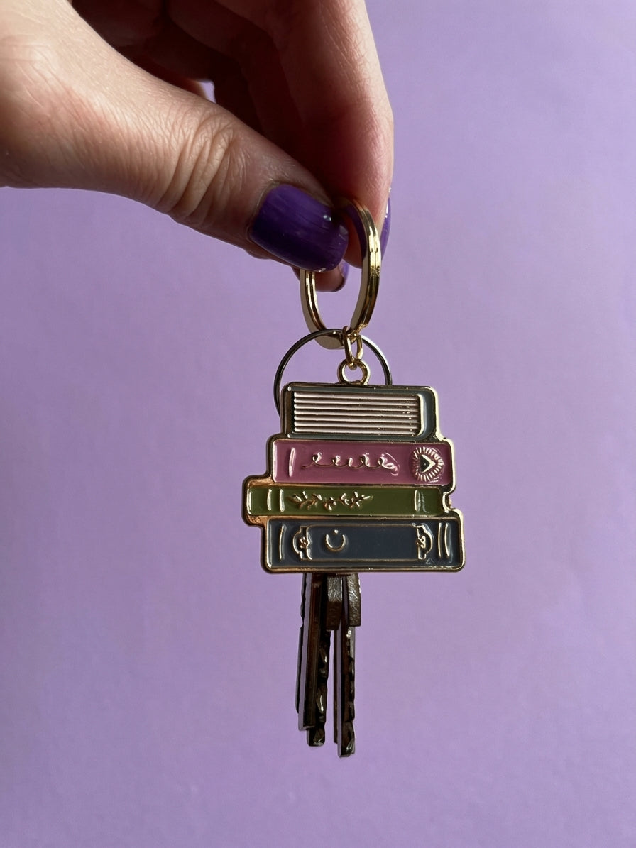 Sleutelhanger "Book worm"